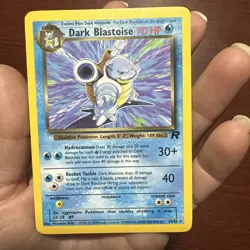 Dark Blastoise Team Rocket #20/82 NON-HOLO Rare Pokemon Card WotC c494 - Image 1