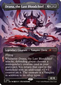 Drana, the Last Bloodchief (Rainbow Foil) -Foil Near Mint MTG Secret Lair - Image 1