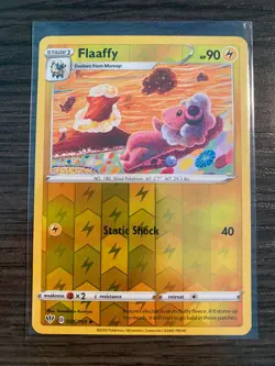 Pokemon : SWSH DARKNESS ABLAZE FLAAFFY 056/189 UNCOMMON REVERSE - Image 1