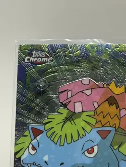 2000 Topps Chrome Pokemon Venusaur #03 Series 1 NM - Image 3