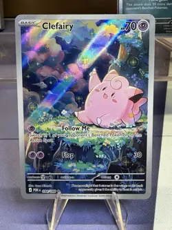 Pokemon CLEFAIRY 094/088 - Perfect Order - ILLUSTRATION RARE - MINT - Image 1