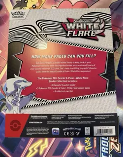 Pokemon TCG White Flare Binder Collection Sealed NEW - Fast Ship - Image 2
