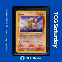 2001 POKEMON NEO REVELATION #17/64 ENTEI - Image 1