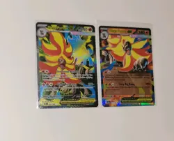 Pokemon Chaos Rising Mega Pyroar Full Art/ Illustration Rare & EX Double Rare - Image 2