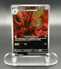 Pokemon TCG - Scizor - Illustration Rare Obsidian Flames 205/197 SV03 - LP Cond. - Image 1