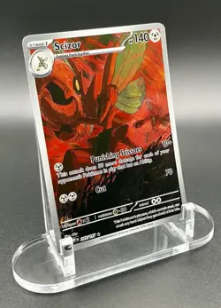 Pokemon TCG - Scizor - Illustration Rare Obsidian Flames 205/197 SV03 - LP Cond. - Image 2