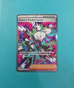Roxie's Performance 121/086 SIR Pokemon TCG Chaos Rising NM Pack Fresh - Image 1
