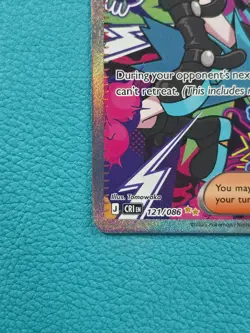 Roxie's Performance 121/086 SIR Pokemon TCG Chaos Rising NM Pack Fresh - Image 5