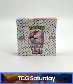POKEMON SCARLET & VIOLET 151 JAPANESE SEALED BOOSTER BOX - Image 1