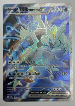 Pokemon Black Kyurem ex 218/191 Surging Sparks Holo NM - Image 1