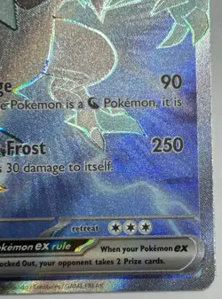 Pokemon Black Kyurem ex 218/191 Surging Sparks Holo NM - Image 4
