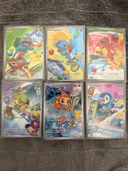 Pokemon First Partner collection series Starters Near Mint - Image 1