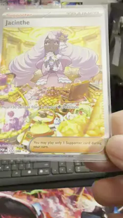 Pokemon TCG Jacinthe #122/88 Special Illustration Rare SIR ME: Perfect Order - Image 2
