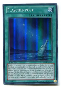 Yu-Gi-Oh! Flaschenpost Super Rare ZTIN-DE015 - Image 1