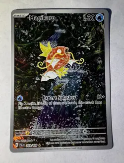 Pokemon TCG Magikarp Holo Card 203/193 Paldea Evolved Sv02 - Image 1