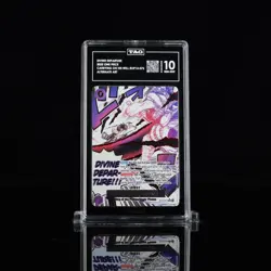 One Piece Divine Departure Alt Art OP13-076 Carrying On His Will TAG 10 not PSA - Image 1