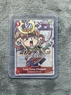 One Piece Card Game Tony Tony Chopper ST01-006 Alternate Art 25th Anniversary NM - Image 1