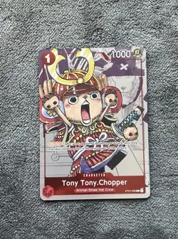One Piece Card Game Tony Tony Chopper ST01-006 Alternate Art 25th Anniversary NM - Image 3