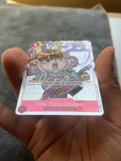 One Piece Card Game Tony Tony Chopper ST01-006 Alternate Art 25th Anniversary NM - Image 5
