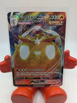 Cinderace VMAX 045/264SWSH08: Fusion Strike Holo Card Mint Condition - Image 1