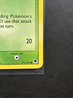Pokemon TCG Wooper Delta Species EX Dragon Frontiers Card 71/101 Komiya LP - Image 4