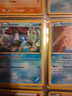 Pokemon TCG Mixed Card Lot Of 9, Groudon Holo, Suicune Skuntank, Numel, Sawk - Image 4
