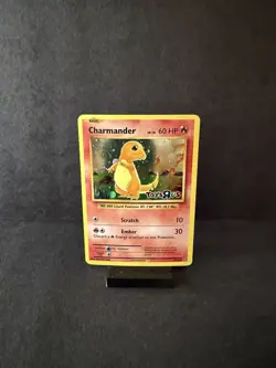 Charmander Holo Toys R Us Promo Pokemon Card XY Evolutions 9/108 SWIRL - Image 1