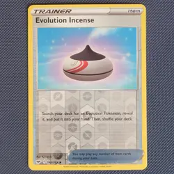 Evolution Incense 163/202 - SS - Uncommon Reverse Holo Pokemon Card - NM - Image 1