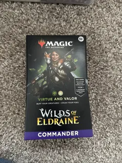 Magic The Gathering - Wilds Of Eldraine - Virtue And Valor - Commander Precon - Image 1