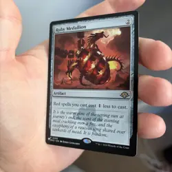 Ruby Medallion, The List (from Goblin Storm Deck), Magic MTG NM - Image 2