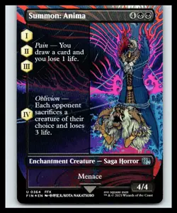 Summon: Anima (Borderless) Foil | 364 NM/M | FINAL FANTASY | Magic MTG - Image 1