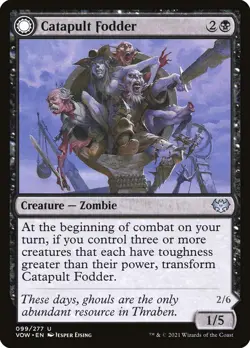 Catapult Fodder // Catapult Captain Innistrad: Crimson Vow MTG NM - Image 1