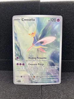 Pokemon TCG Cresselia 071/064 Shrouded Fable Holo Illustration Rare NM Condition - Image 1