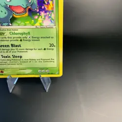 Venusaur 28/100 Non-Holo Rare Ex Crystal Guardians Pokemon TCG creased - Image 4