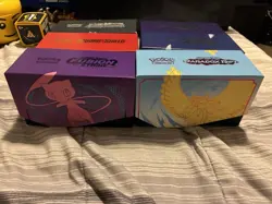 Lot of 6 Empty ETB - Pokemon - Elite Trainer Box Cardboard Storage Fusion Strike - Image 2