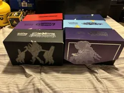 Lot of 6 Empty ETB - Pokemon - Elite Trainer Box Cardboard Storage Fusion Strike - Image 4