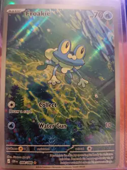 Pokemon TCG Chaos Rising Froakie 88 Illustration Rare ME04 NM - Image 1