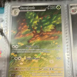 Sawsbuck Holo 092/086 Sv: White Flare 130 HP English Pokemon TCG Card - Image 1