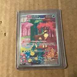 Pokemon TCG Sawsbuck 166/162 SV05 Temporal Forces IR Full Art Holo - Image 1