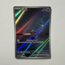 Pokemon TCG Cleffa 202/197 SV03 Obsidian Flames Illustration Rare Holo EN 30 - Image 1