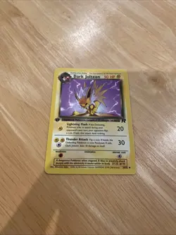 Pokemon TCG Dark Jolteon 38/82 Team Rocket Regular Rare English 2000 - Image 2