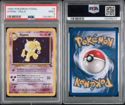 1999 POKEMON FOSSIL #8 HYPNO-HOLO PSA 9 - Image 1