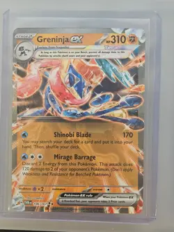 Holo Greninja ex - 106/167 Double Rare Twilight Masquerade Pokemon TCG - Image 1