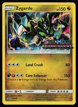Zygarde SM48 Promo SM Promos Stamped Pokemon Card - Image 1