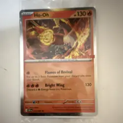 Pokemon TCG Ho-Oh 010/086 GameStop Stamped Promo Holo 130 HP EN Takumi Wada - Image 4