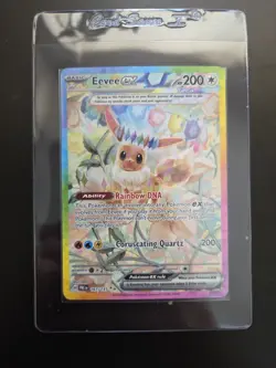 Pokemon Eevee ex SV Prismatic Evolutions SIR Full Art Holo 167/131 200 HP - Image 1