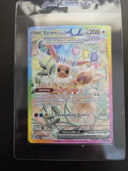 Pokemon Eevee ex SV Prismatic Evolutions SIR Full Art Holo 167/131 200 HP - Image 2