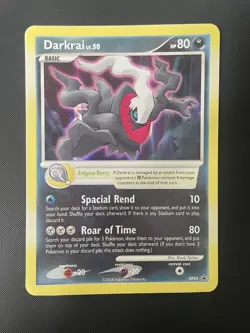 JUMBO Darkrai Oversized Promo 2008 Diamond & Pearl DP24 Pokemon LP - Image 1