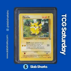 1999 POKEMON JUNGLE #60/64 PIKACHU - Image 1