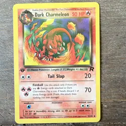 Pokemon TCG Team Rocket Dark Charmeleon 32/82 1st Edition Uncommon 50 HP - Image 1